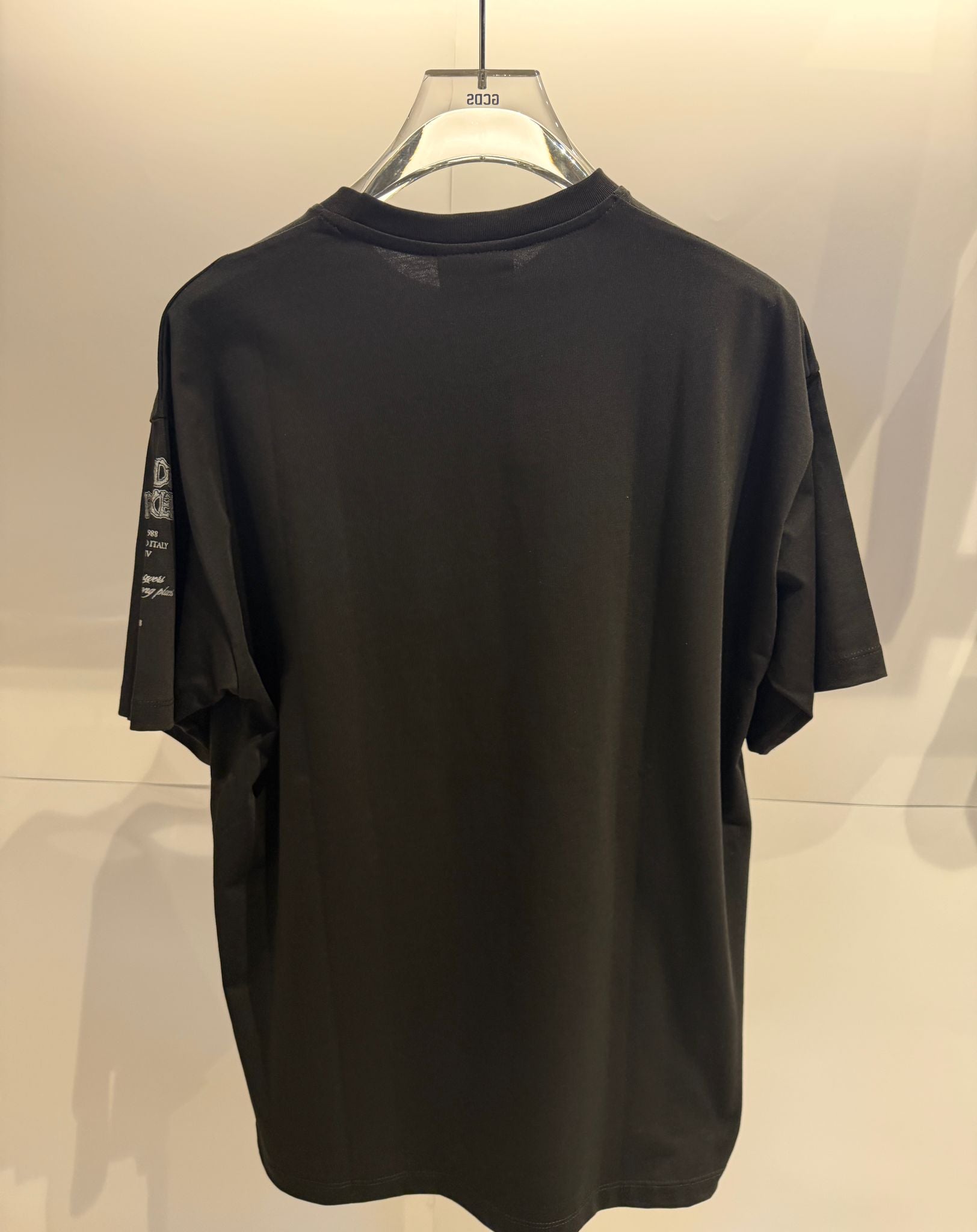 טי שירט הדפס גרפי GCDS