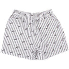 בגד ים פסים לוגו מפוזר GCDS