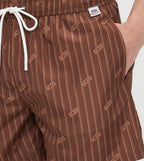 בגד ים פסים לוגו מפוזר GCDS