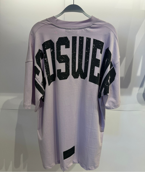 GCDS טי שירט גב קשת