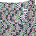 בגד ים הדפס לוגו צבעוני GCDS