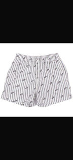 בגד ים פסים לוגו מפוזר GCDS