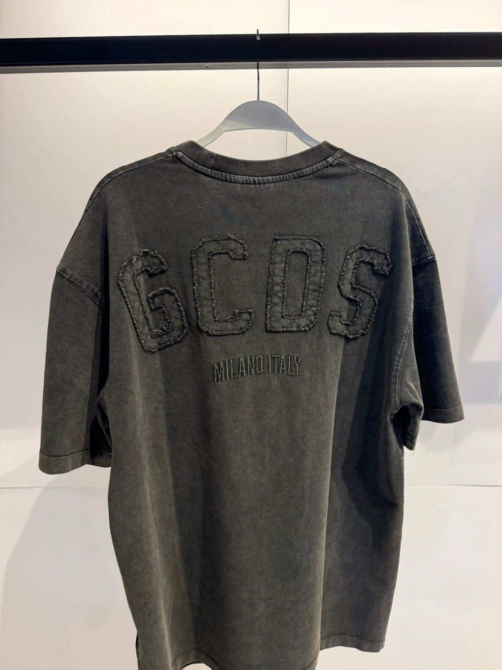 GCDS טי שירט לוגו רקום