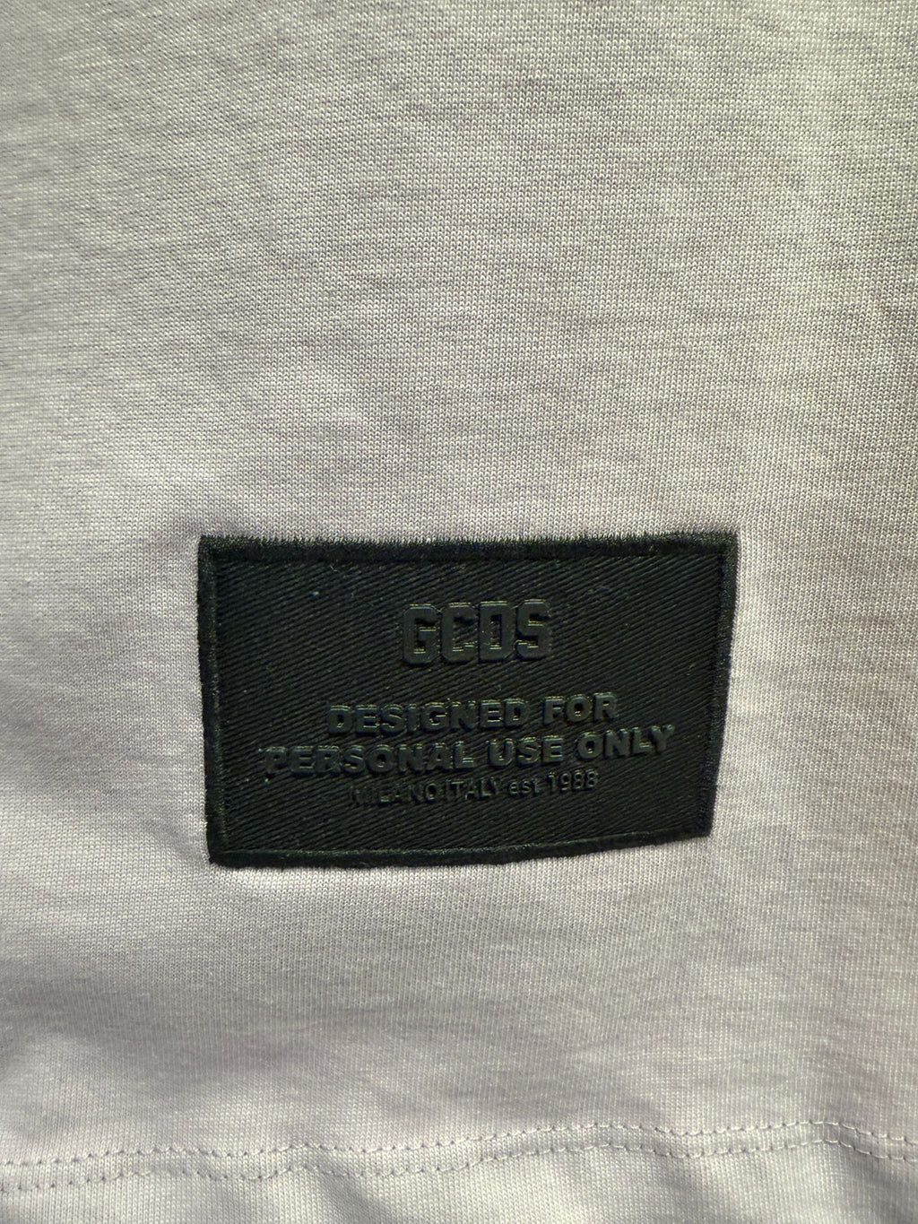 GCDS טי שירט גב קשת