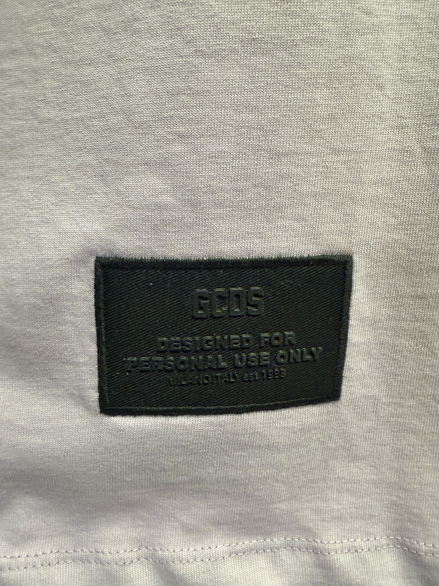 GCDS טי שירט גב קשת