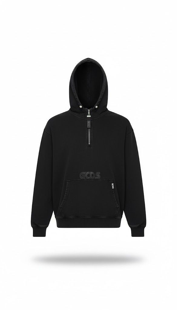 קפוצ׳ון חצי רוכסן GCDS