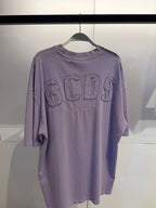 GCDS טי שירט לוגו רקום