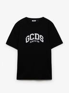 טי שרט לוגו גדול במרכז GCDS