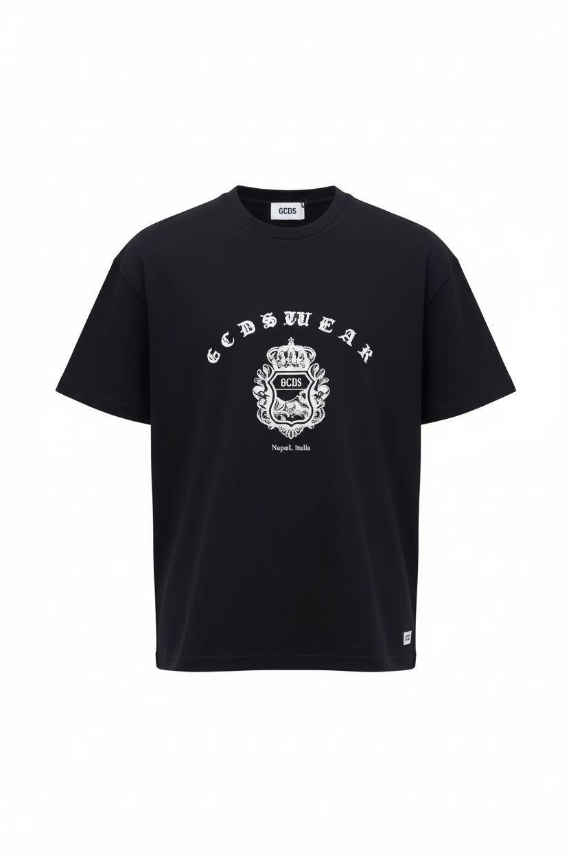 חולצה כיתוב GCDS