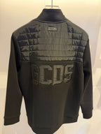 ג׳קט שחור רוכסן של GCDS